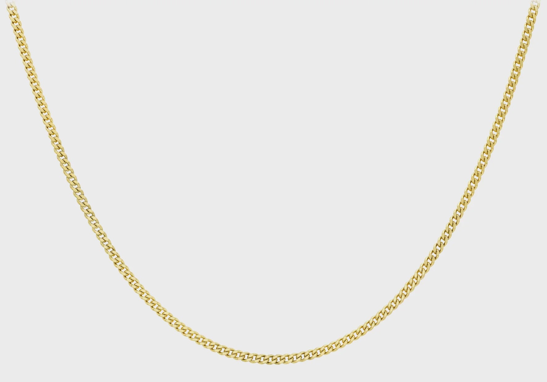 9ct Curb Chain 16-18inch