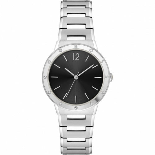 BOSS Breath Black Dial Ladies Watch