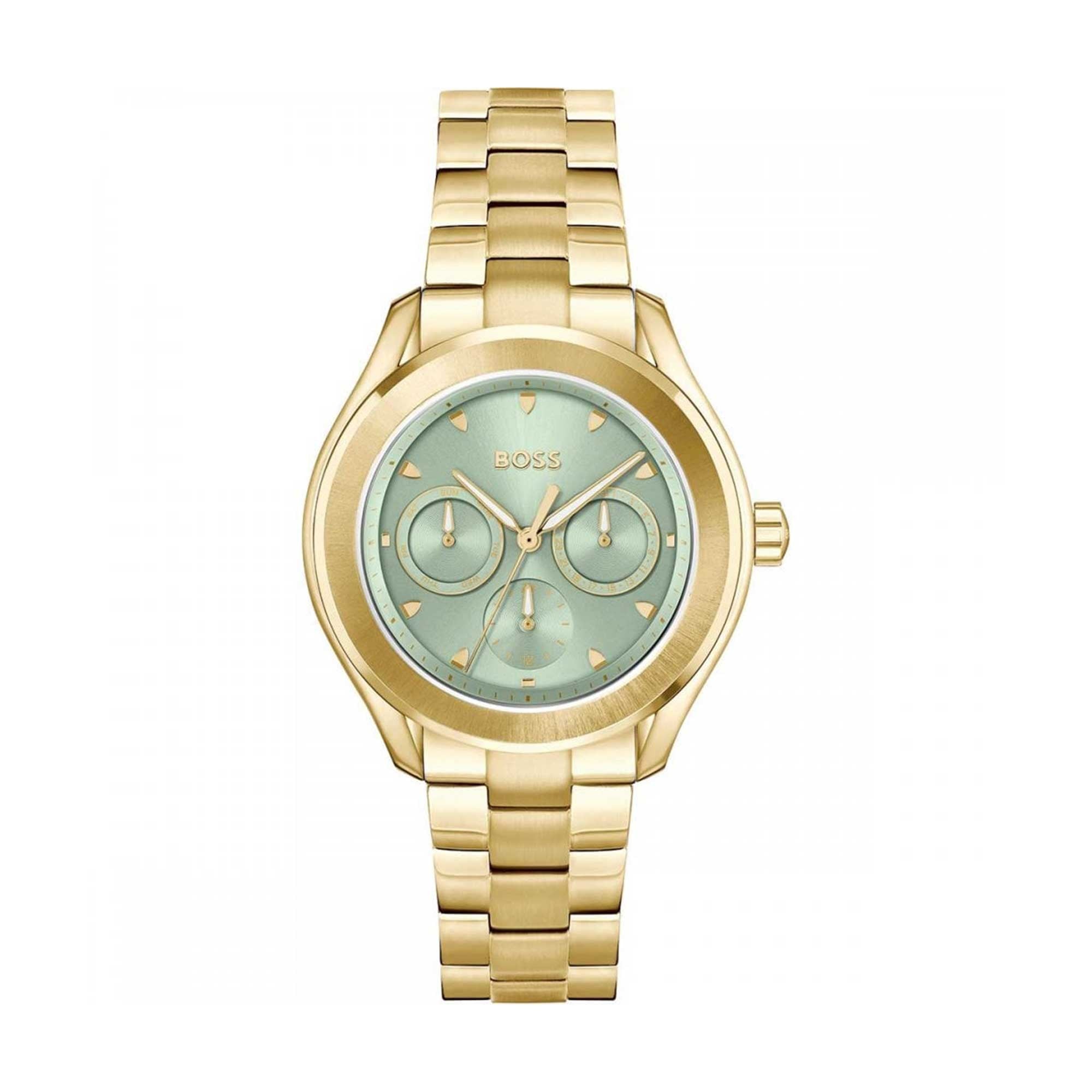 BOSS Lida 38mm Ladies Watch Green Dial