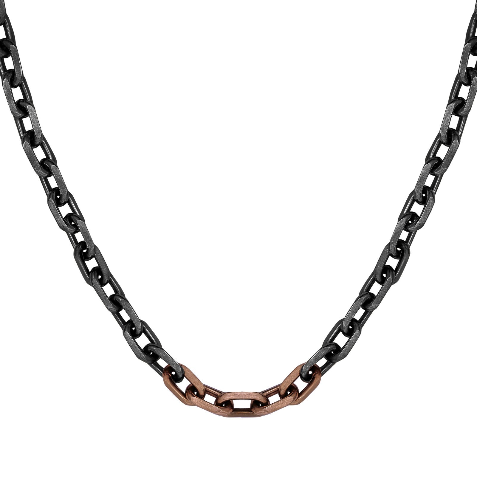 BOSS Mens Stainless Steel Kane Necklace
