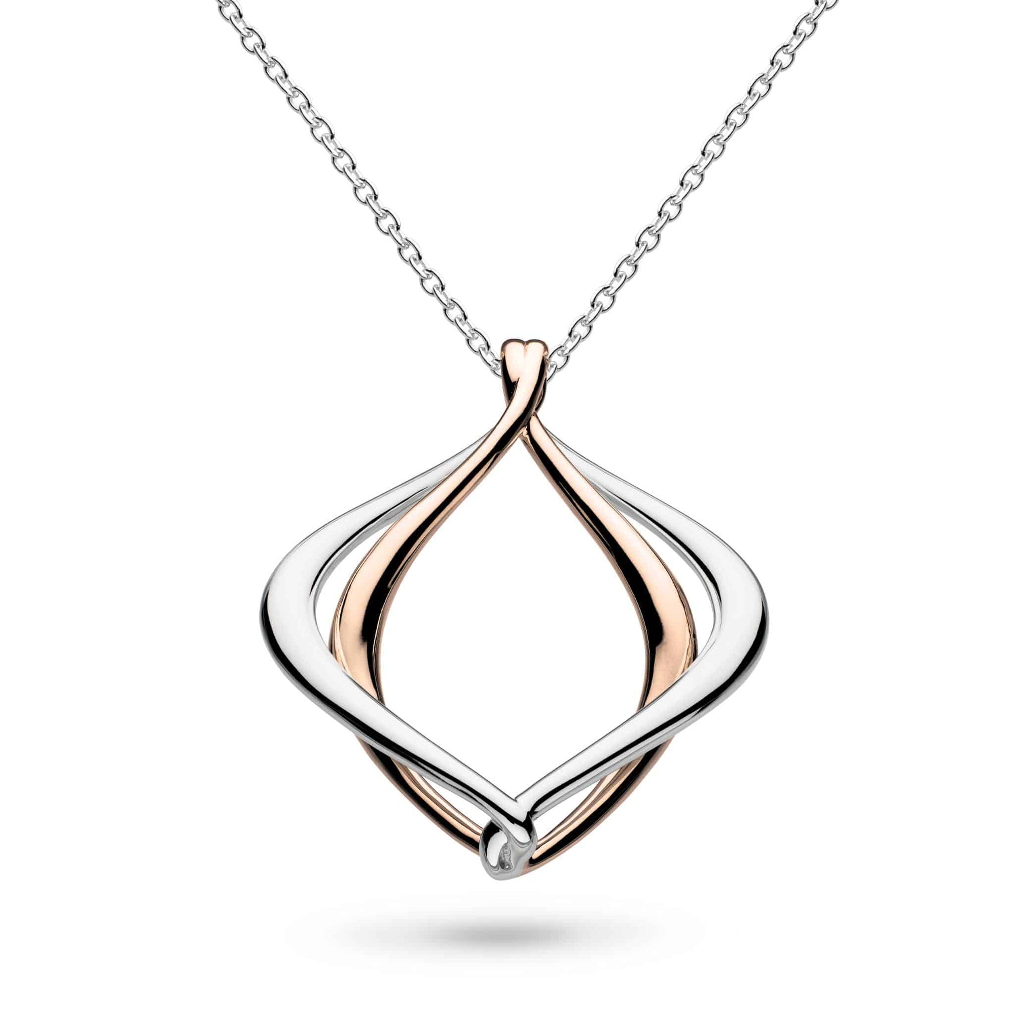 Silver Alicia Rose Midi Necklace