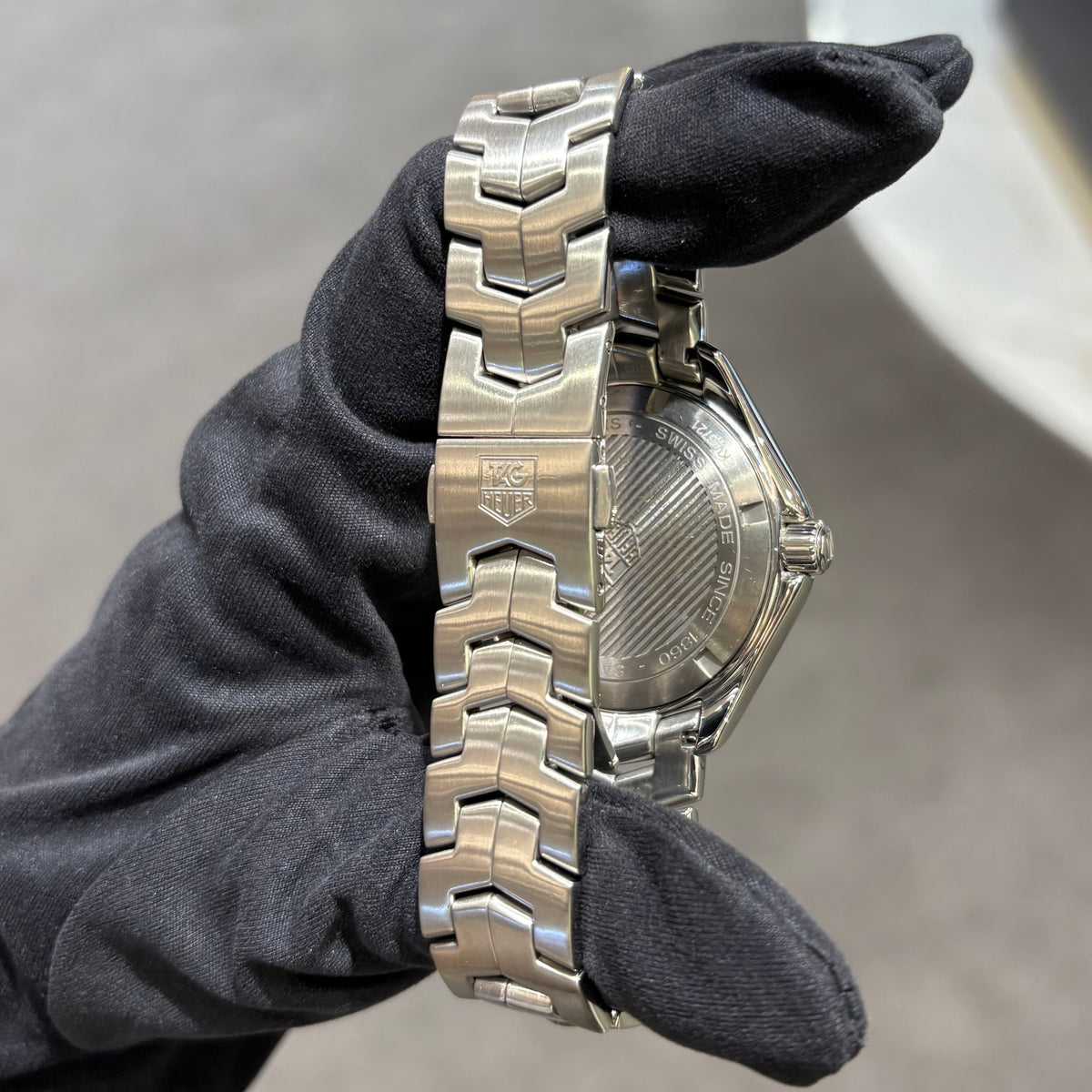 Pre-Owned Tag Heuer Link Steel Quart Watch WAT1110