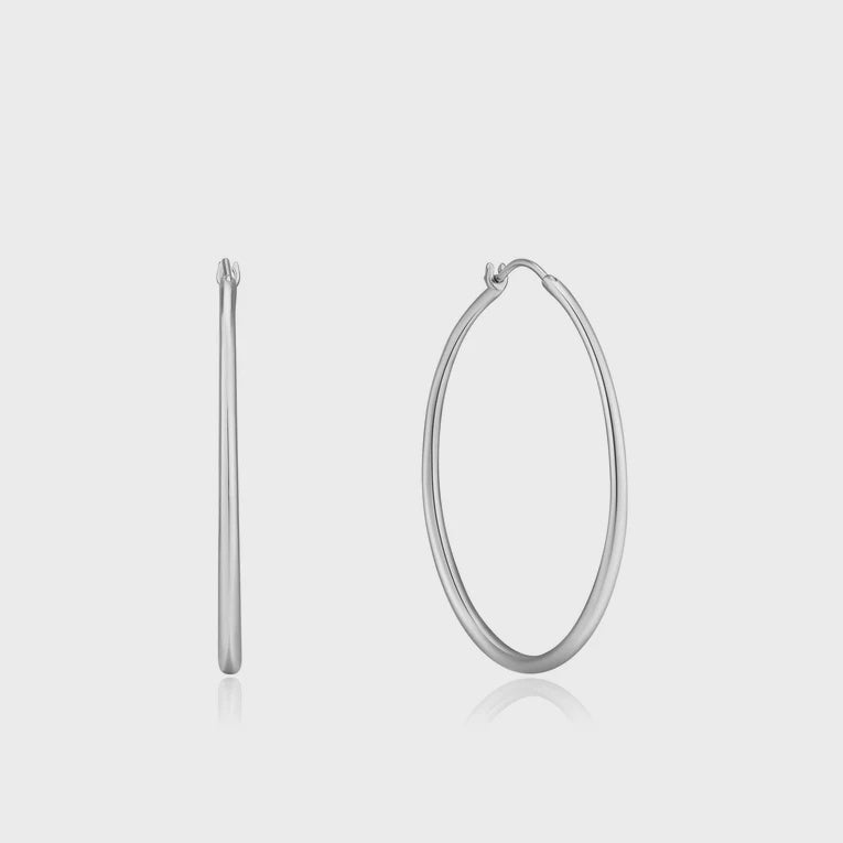 Luxe Minimalism Hoop Earrings