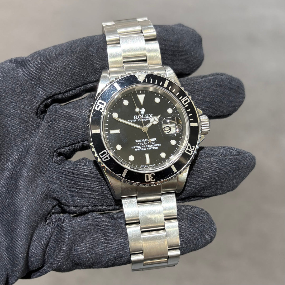 Pre-Owned Rolex Submariner Steel Gents Watch 16610