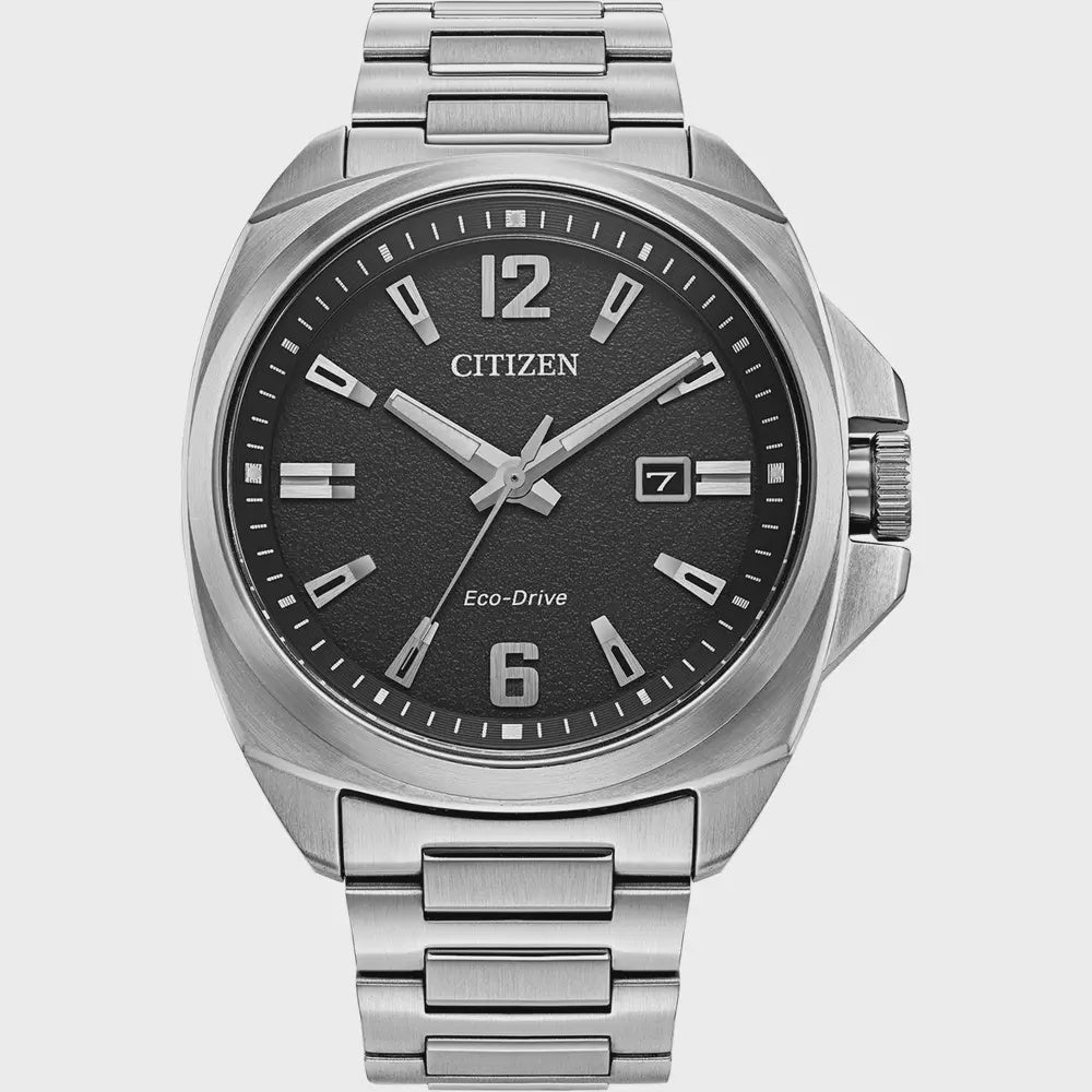 Citizen Gents Sport Eco Drive Black Dial