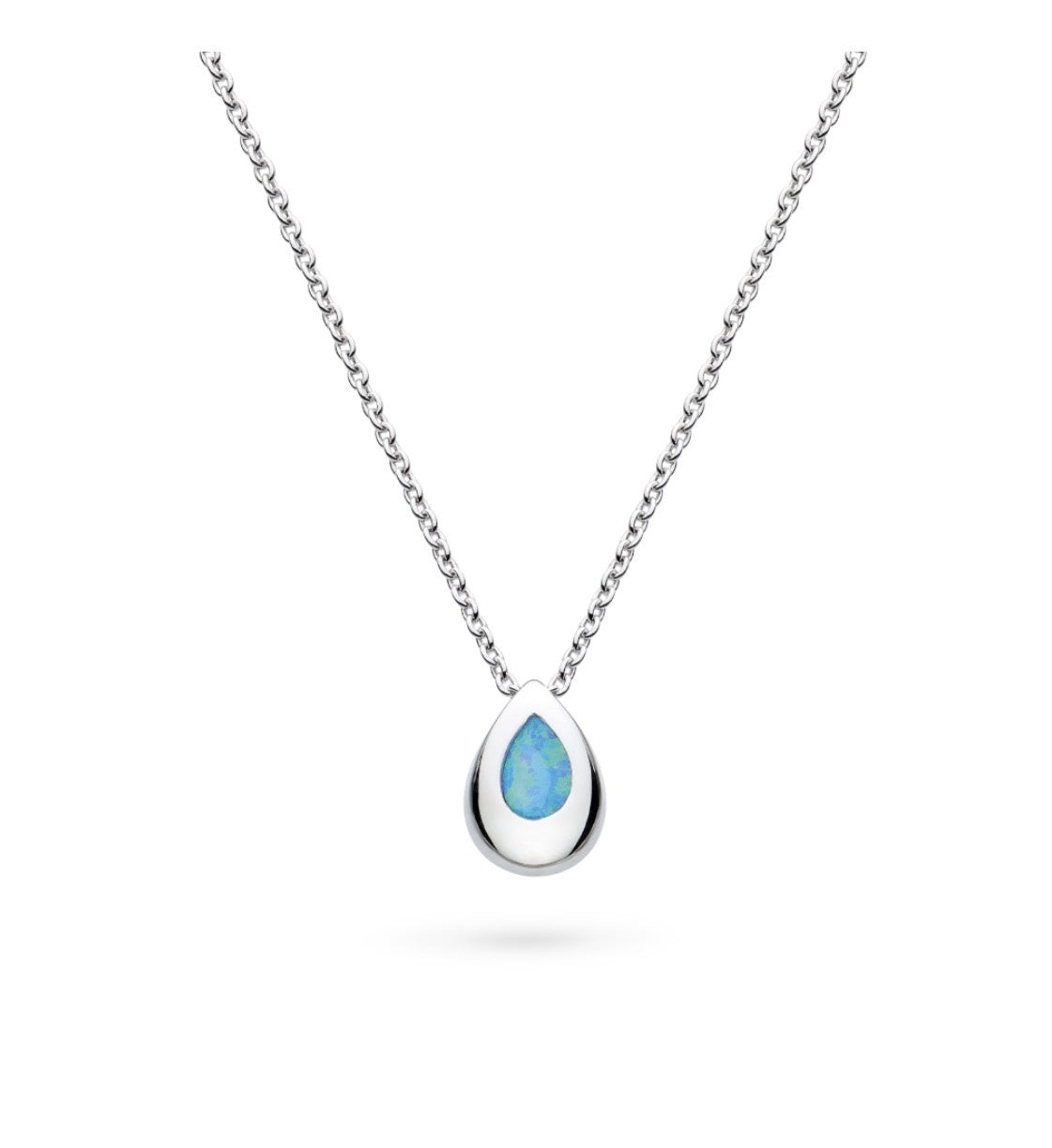 Coast Pebble Blue Opal Necklace