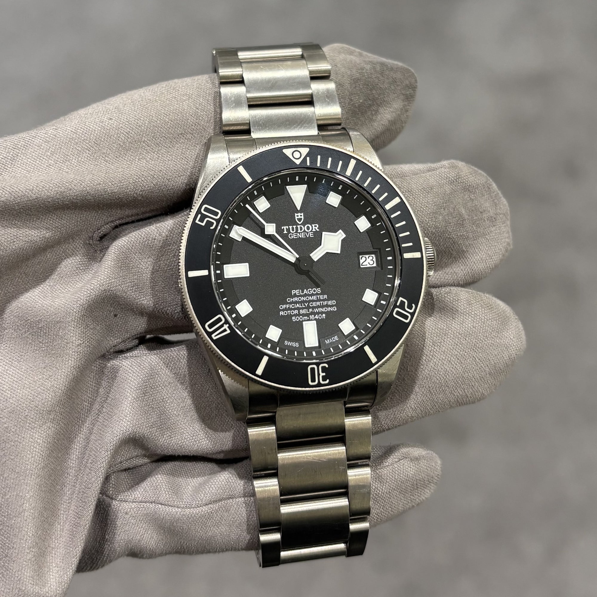 Pre-Owned Tudor Pelagos Titanium 42mm Automatic Gents Watch 25600TTN