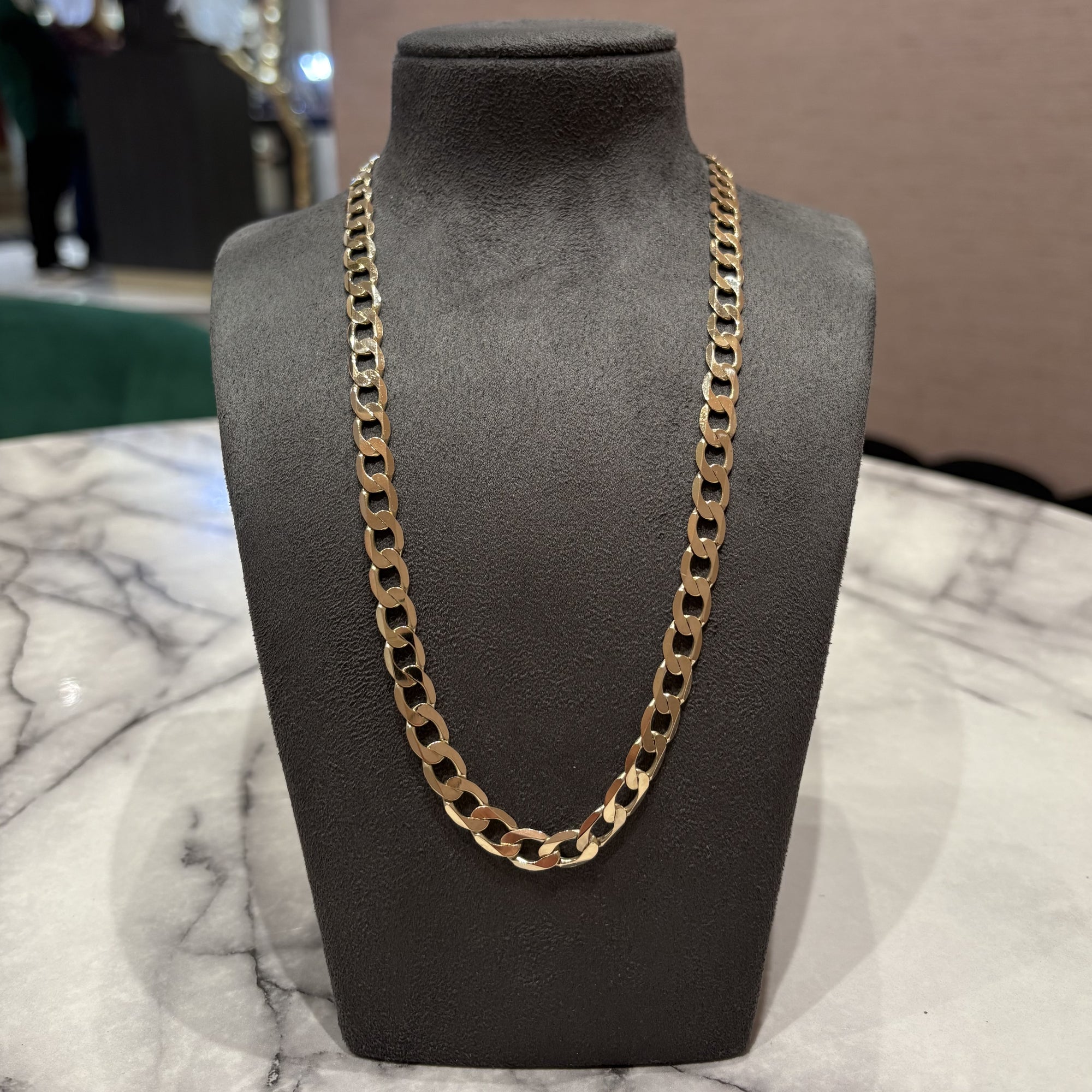 Pre-Owned 9ct Yellow Gold 20” Curb 29.8g