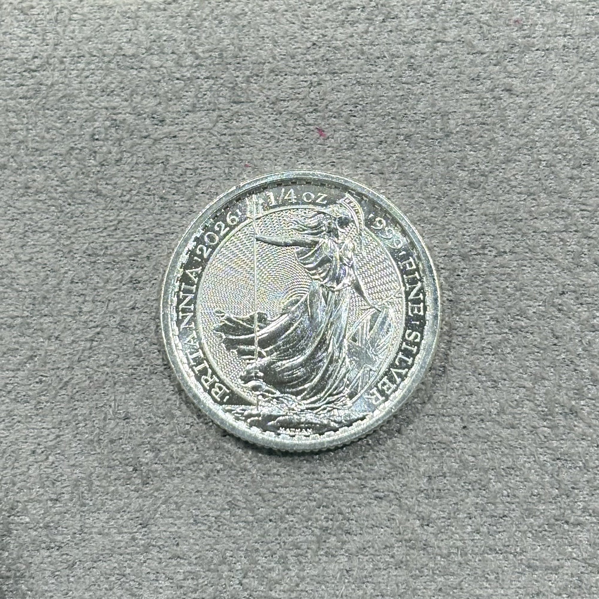 Pre Owned 1/4oz Silver Britannia