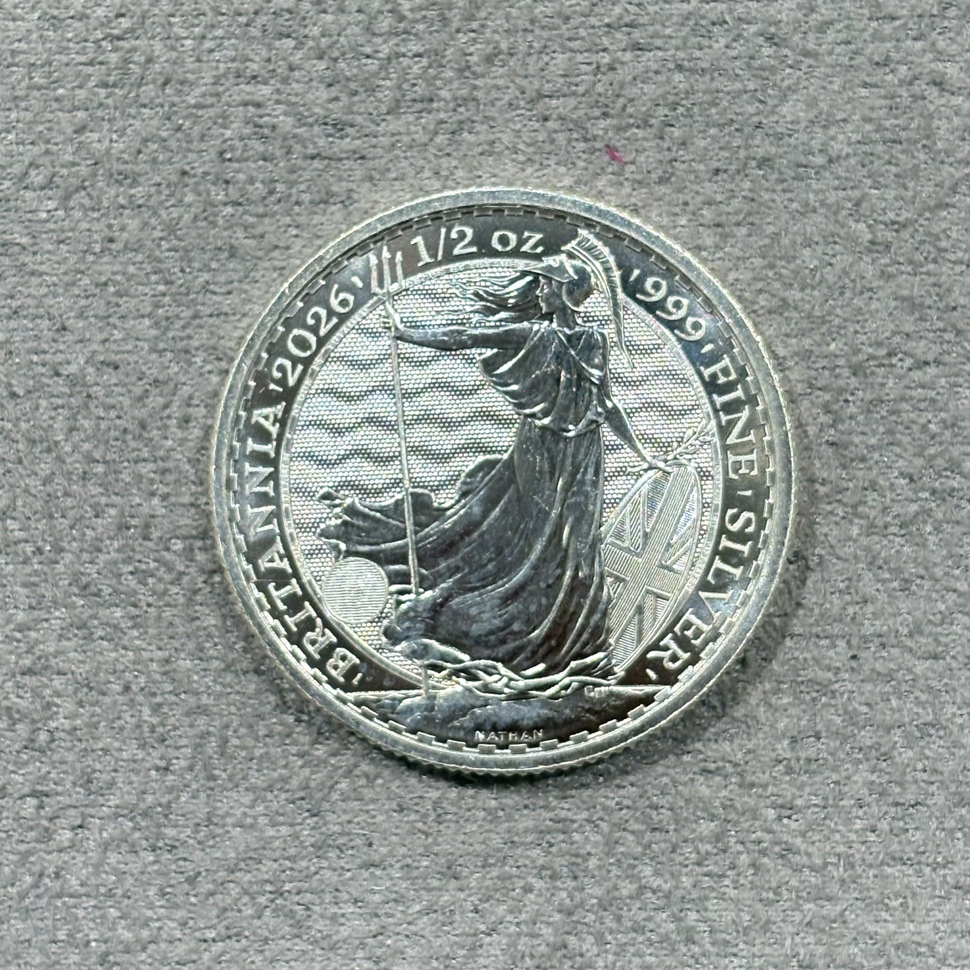 Pre-Owned 1/2oz Silver Britannia