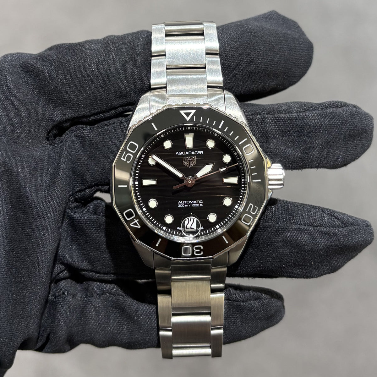 Pre-Owned Tag Heuer Aquaracer Lady Automatic Watch WBP231D-0