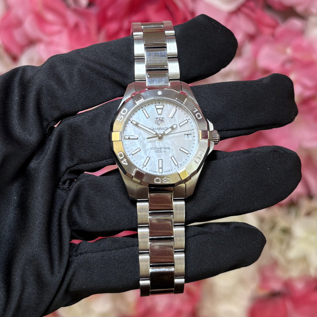 Pre-Owned Tag Heuer 32mm Ladies Aquaracer Quartz Watch WBD1311