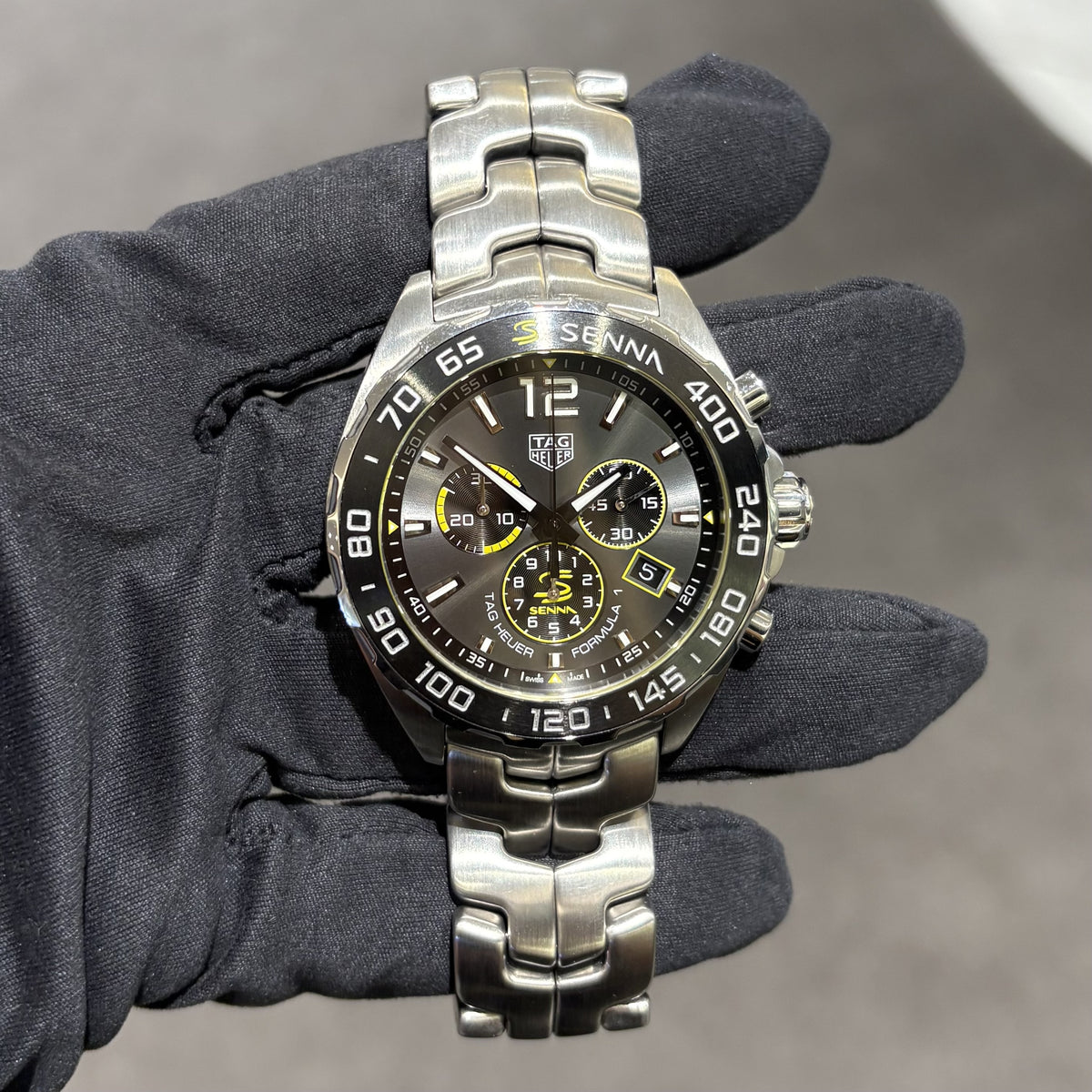Pre-Owned Tag Heuer F1 Senna Special Edition CAZ101AF