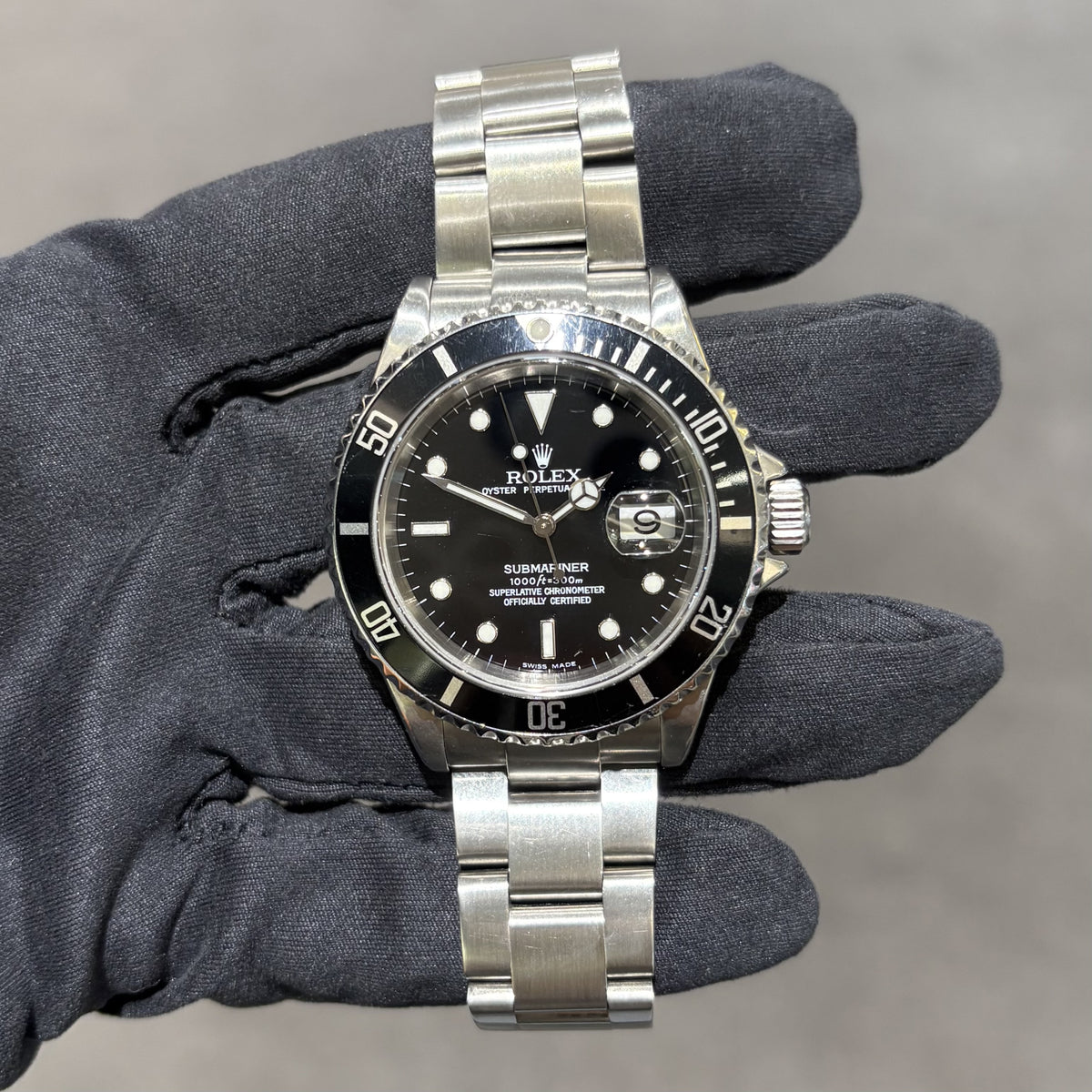 Pre-Owned Rolex Submariner Steel Gents Watch 16610