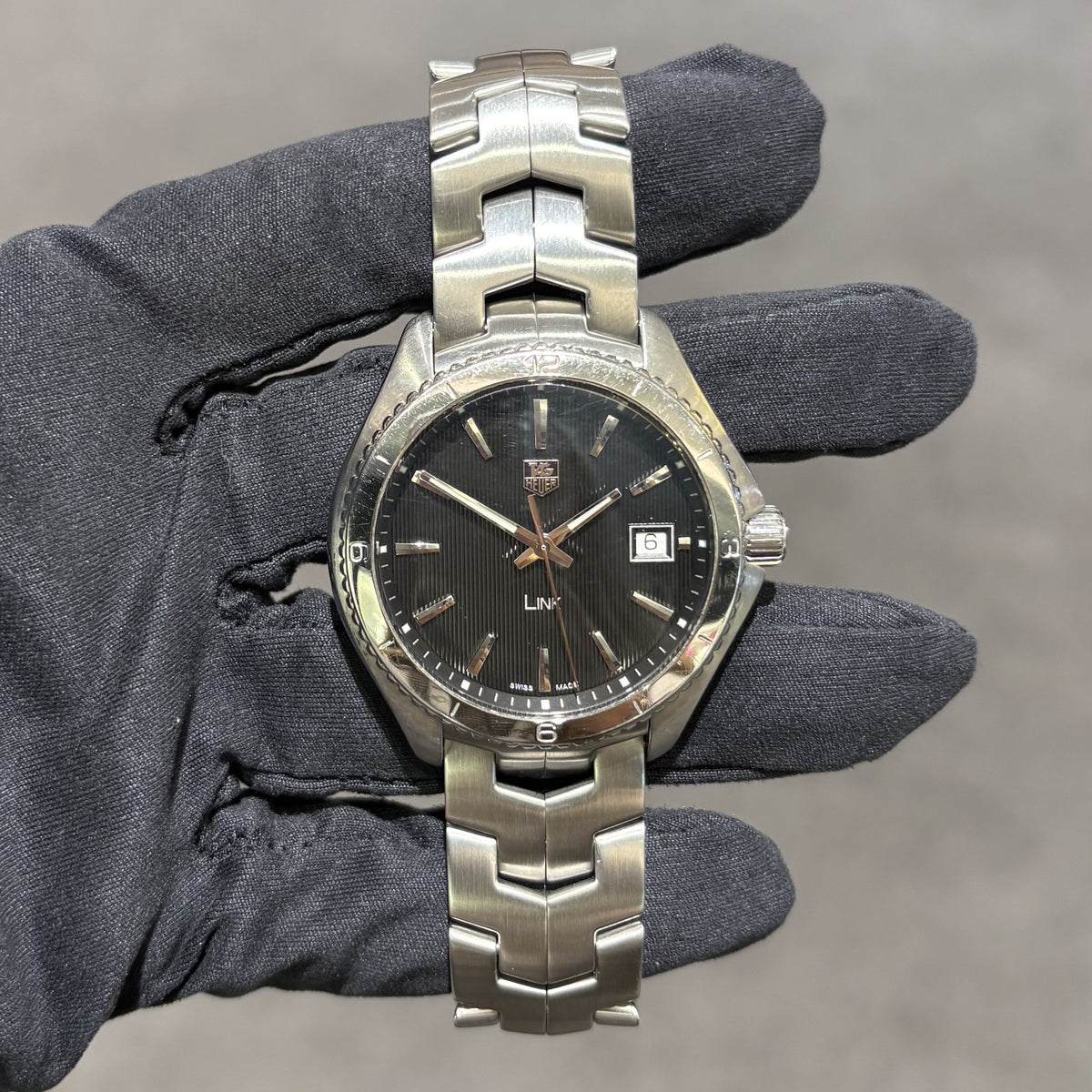 Pre-Owned Tag Heuer Link Steel Quart Watch WAT1110