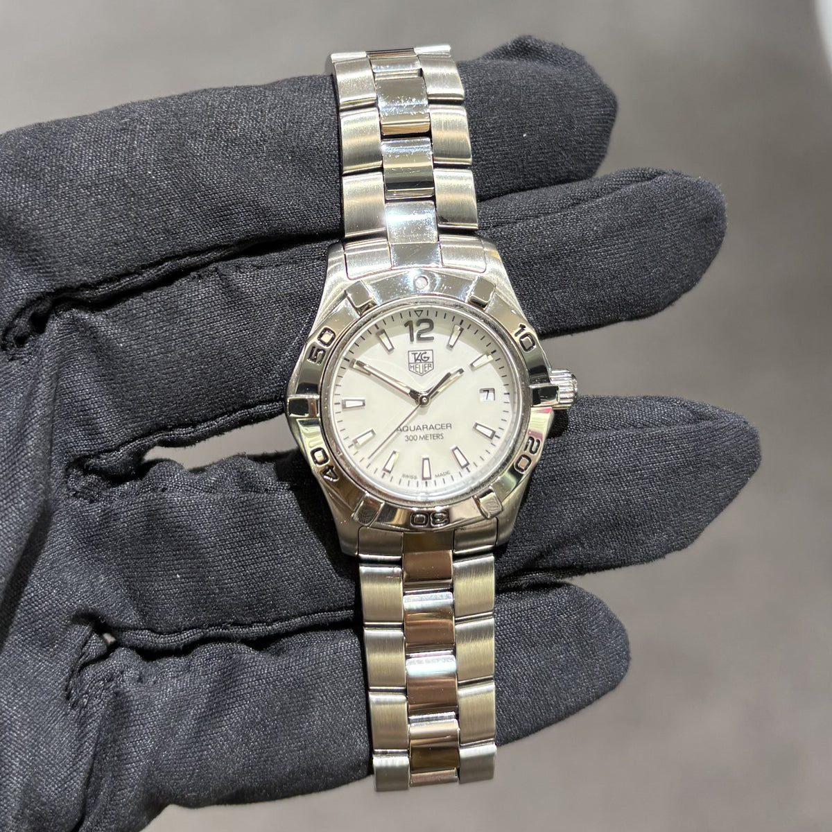 Pre-Owned Tag Heuer Aquaracer Ladies Watch WAF1414