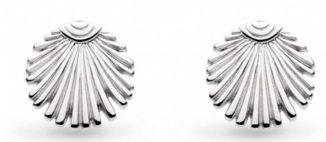 Silver Radiance Stud Earrings