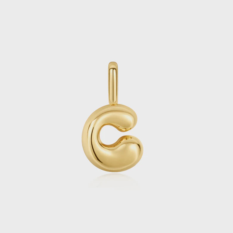 Silver Letter 'C' Charm