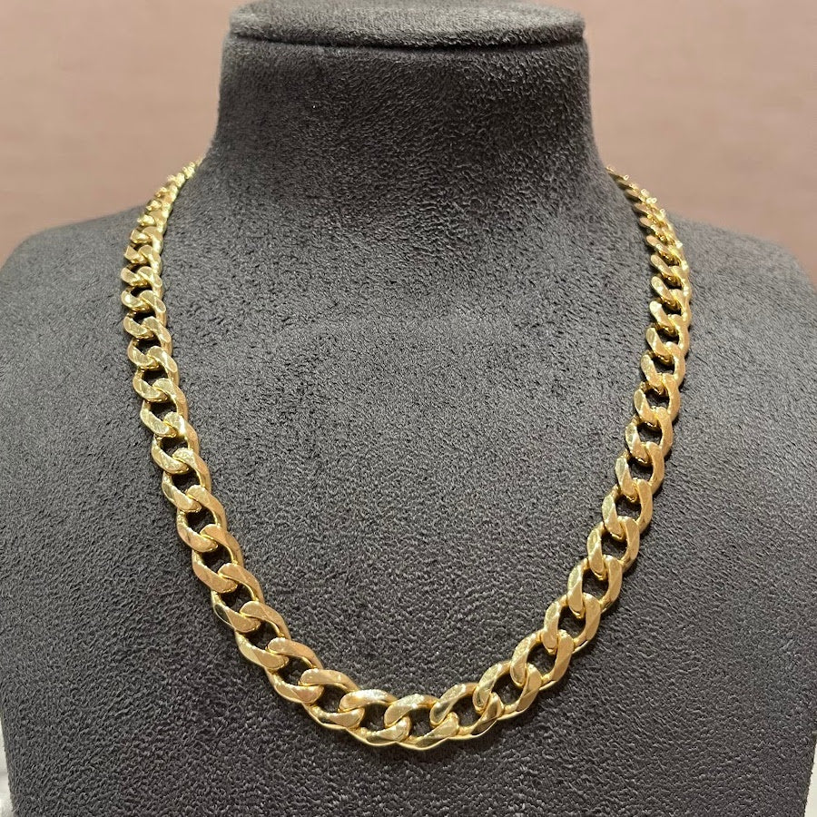 Pre-Owned 9ct Yellow Gold 16” 33.5g Curb Chain