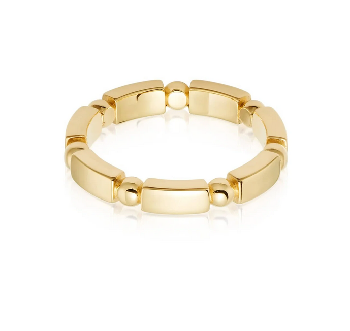 Ball and Bar Chunky Ring