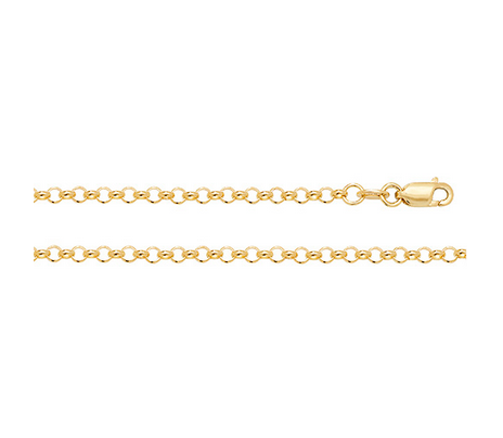 9ct Yellow Gold Belcher Chain