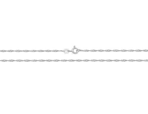 Silver Singapore Chain 1.10mm