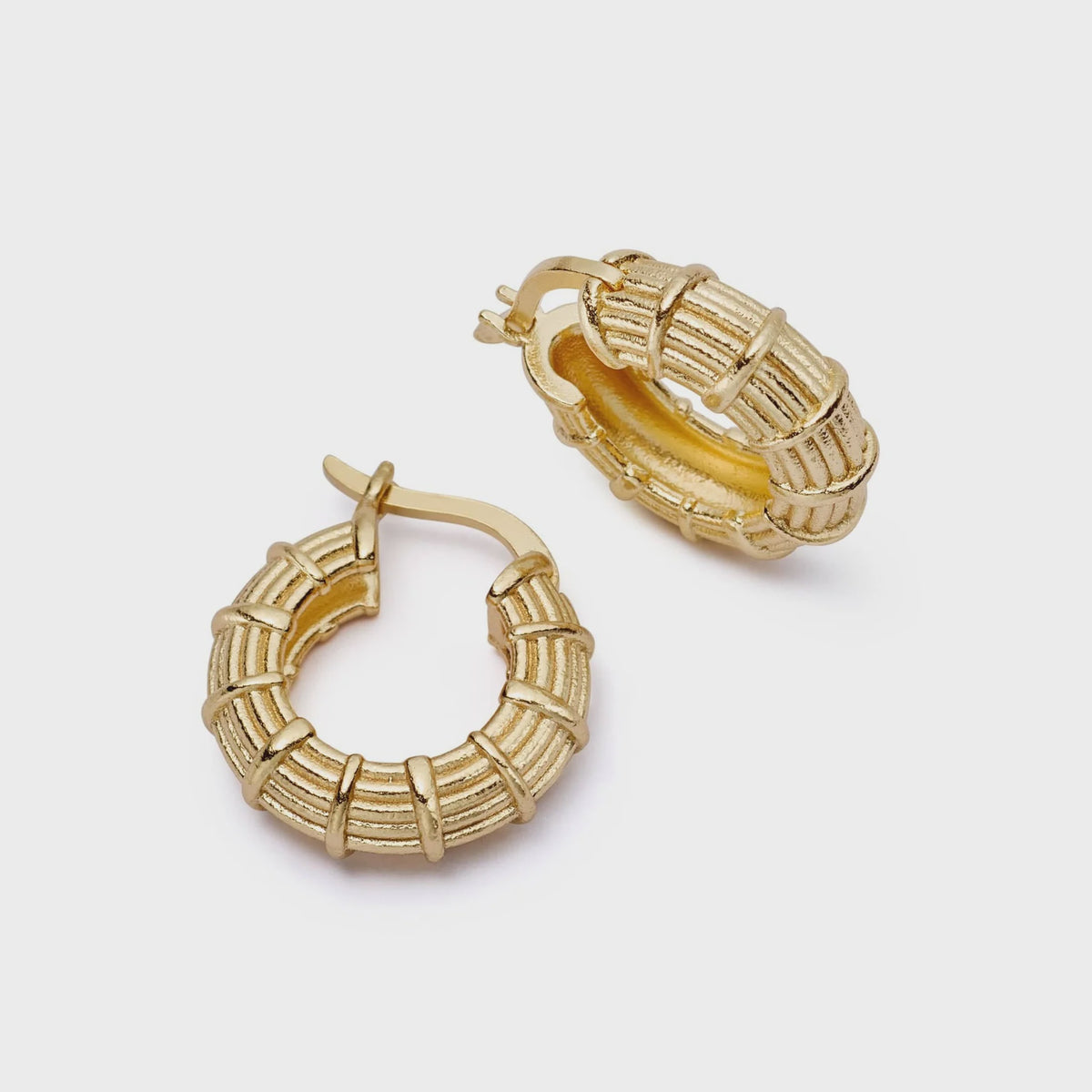 Apollo Large Hoop Earrings