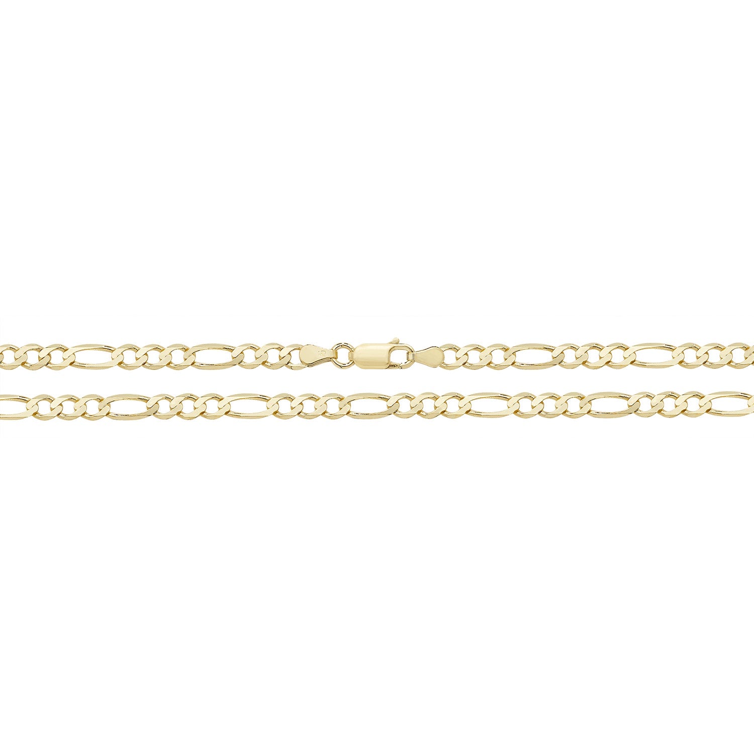 9ct Yellow Gold Figaro Chain CH145