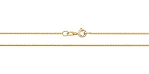 9ct Yellow Gold DC Snake Chain