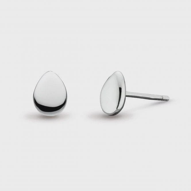 Silver Coast Pebble Mini Stud Earrings