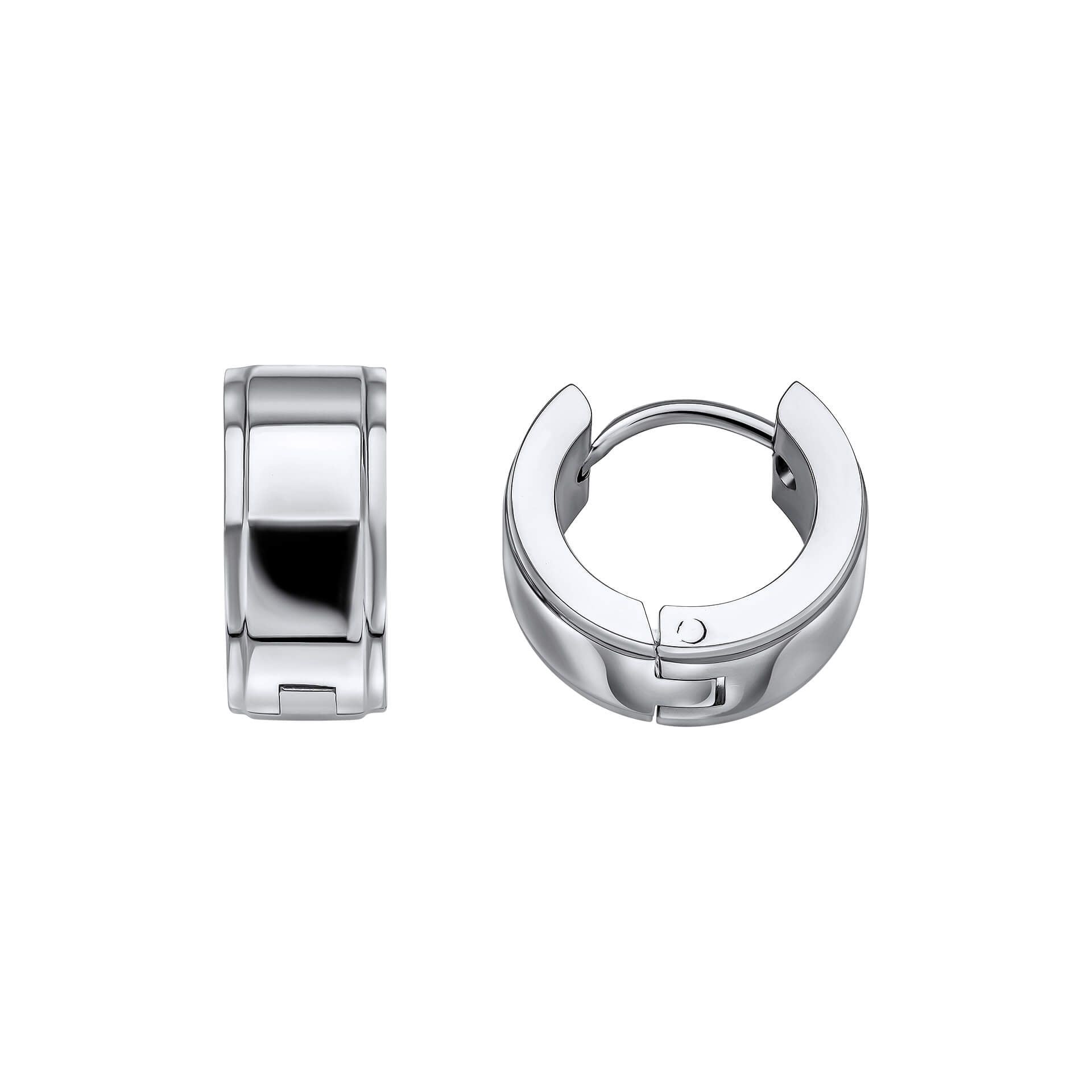 Fred Bennett Stainless Steel Hoop Earrings