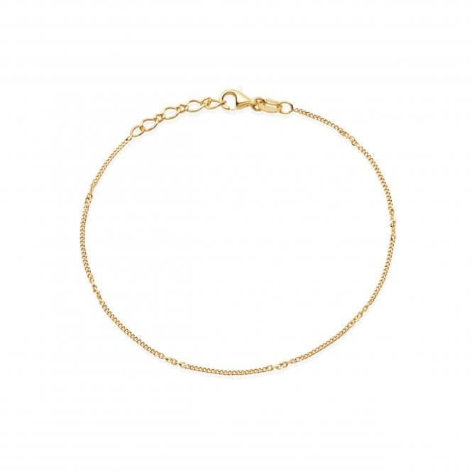 Silver Gold Plated Estée Lalonde Forever Chain Bracelet
