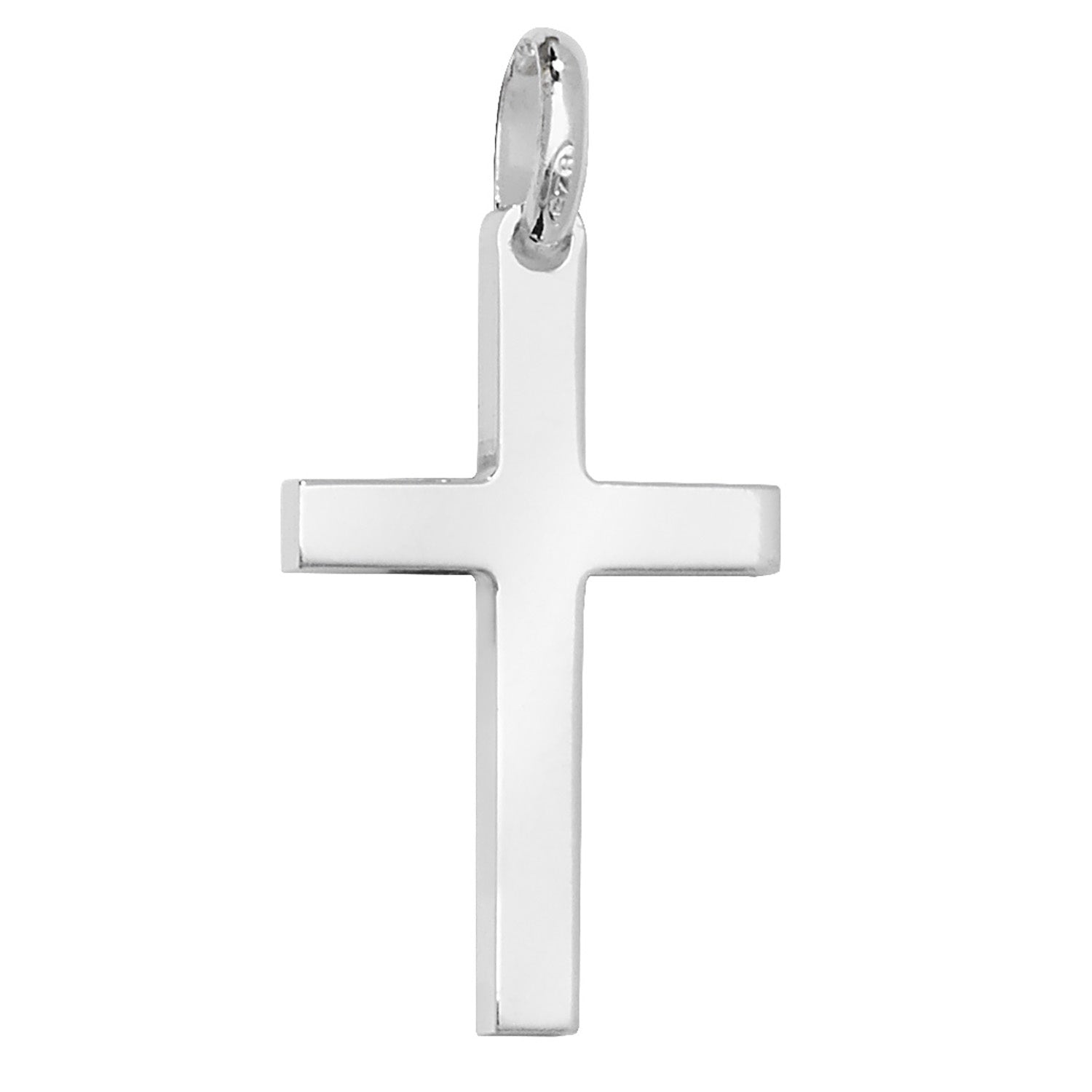 Silver Plain Cross G6985