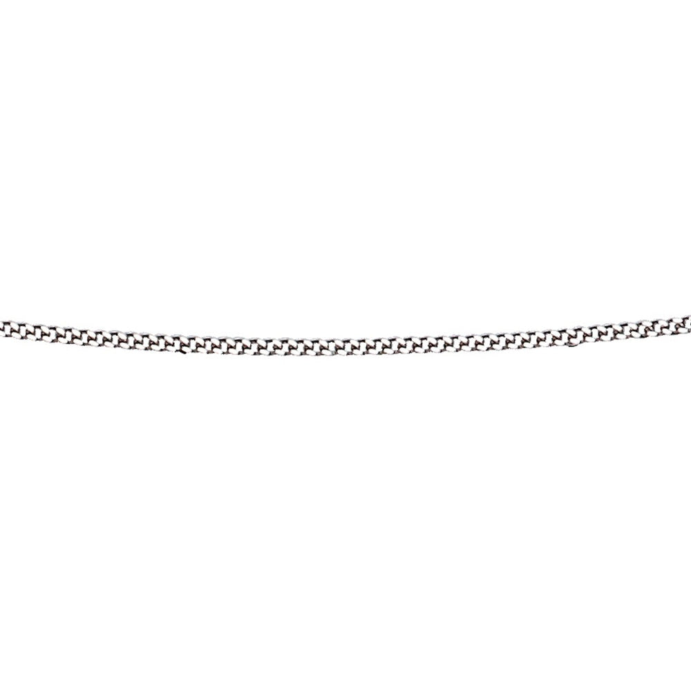 9ct Yellow Gold Dia Cut Curb 46cm chain