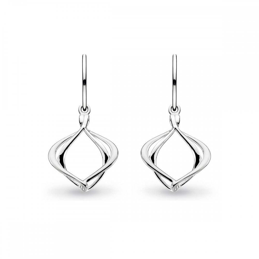 Silver Alicia Petite Drop Earrings