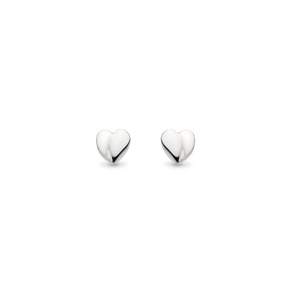 Silver Miniatures Sweet Heart Stud Earrings