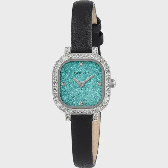 23mm Blue Dial Stone Set Watch