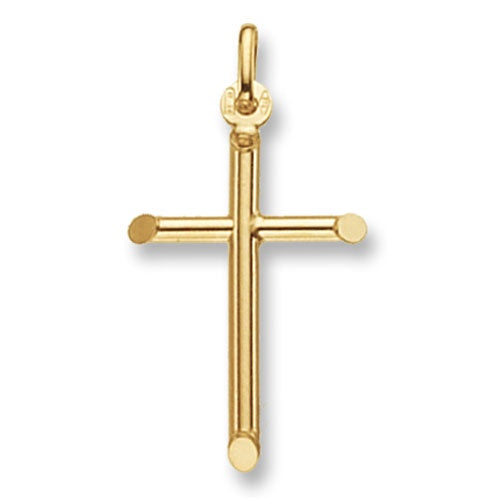 9ct Yellow Gold Hollow Cross
