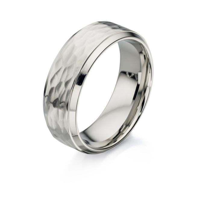 Hammer Textured Ring