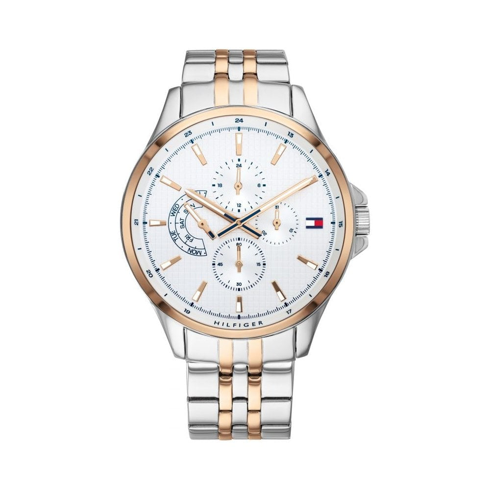 Tommy Hilfiger Men's Shawn Two Tone Steel Watch